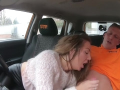 Spunky Milf Classy Filth Seduced Her Driving Instructor