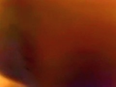 Playing with her new toy