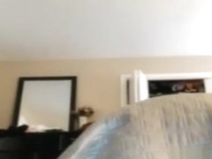 Superb blonde babe model ride