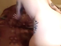 Penny fucks her ass and pussy on cam