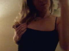 Amateur Babe Strips And Shows Her Pussy