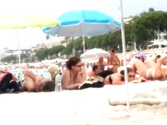 Beach voyeur Cannes