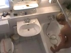 Hidden Cam Bathroom Girl