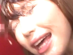 Exotic Japanese girl Ai Sayama in Hottest Bukkake, Gangbang JAV movie