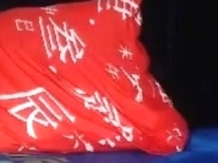 Brunette Kim_exotic plays with a dildo