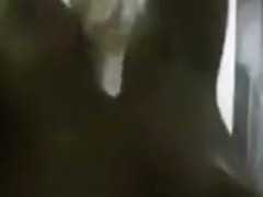 Blonde sucking in hole cabin