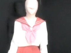any types of transforming and unmask scene for japanese kigurumi porn girls
