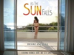 Veronica Radke & Seth Gamble in As The Sun Falls Video
