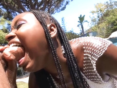 Shameless Black Busty Babe Hardcore Porn Video