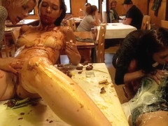 Anna De Ville Barbara Bieber Brittany Bardot And Sofia Lee - Eat All You Can