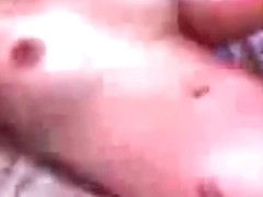 Cute latina girl has oral and missionary sex on the bed