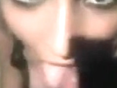 Cute Blonde Babe Gives Head