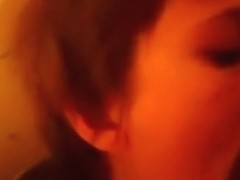 Russian girl has been a bad girl, gets spanked and fucks her bf.