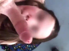 Brunette's Ass Cumshot After Doggy