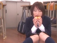 Horny Japanese chick in Exotic Blowjob, Facial JAV video