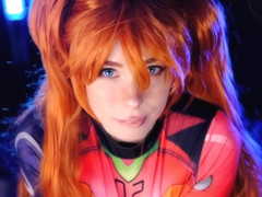 Sloppy Blowjob And Pussy Creampie. Evangelion Asuka Langley - Molly Redwolf