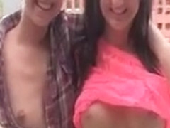 Cute Blonde And Brunette Babes Go Crazy