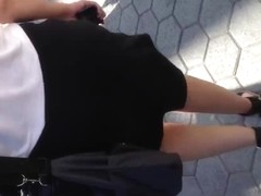 Big booty Milf walking