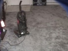 Vacuum cleaning in voyeur xxx