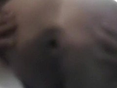 Dirty slut riding me dick with her ass