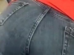 ass in jeans