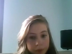 Big tittied brunette masturbating