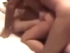 DP Threesome my cuckold wife with 2 guys