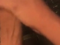 Sexy girl gets a huge cum tribute