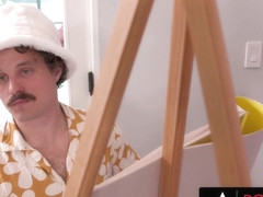 Hot Teen 18+ Gets Her Pussy Fucked Before Giving Titty Fuck