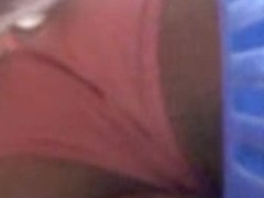 Boso (upskirt) Hot MILF in Pink Panties