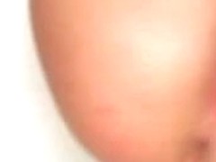 Sexy brunette hair twat moist