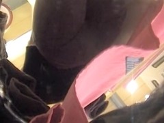 Real hidden cam scenes of the amateur tight booty