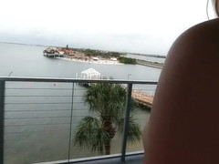 Wife gets cum on her face on...