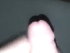 White bf jacks off in work bathroom