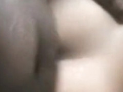 Me and my girlfriend quick strap from the back