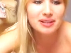 Blonde Slut Samantha Jolie Vagina Fingering Up Close