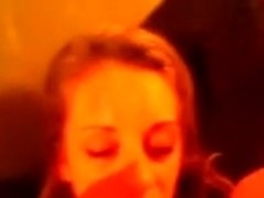 Fingering myself while my boyfriend films me at home