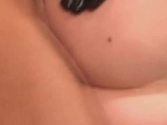 Beloved bulky acquires drilled and then fist drilled