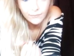 Hottest Webcam clip with Blonde scenes