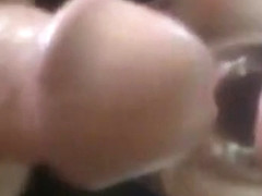 Dude Unloads Every Drop in Cutie's Mouth