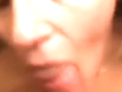 My Wife Alexa milks my dick with mouth and tits