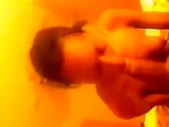 Old darksome and skinny hoe takes dick in her mouth and sucks it hard