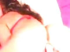 Smokin Hot Brunette Fucks A Dildo