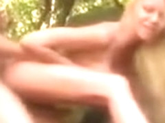 Blond Jane gets fucked by blond Tarzan