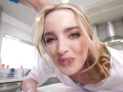 Maid Gets Down And Dirty