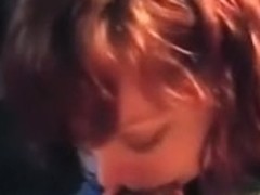 Hot redhead tattooed GF engulfing and teasing