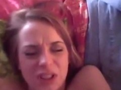 Legal Age Teenager Face Goes Into Big O Mode