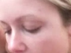 Busty Sunny and Holly sucking white cock