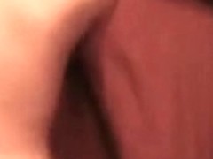 Roughed up large white butt