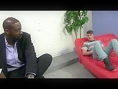 girl Trying To Take His First Black Cock